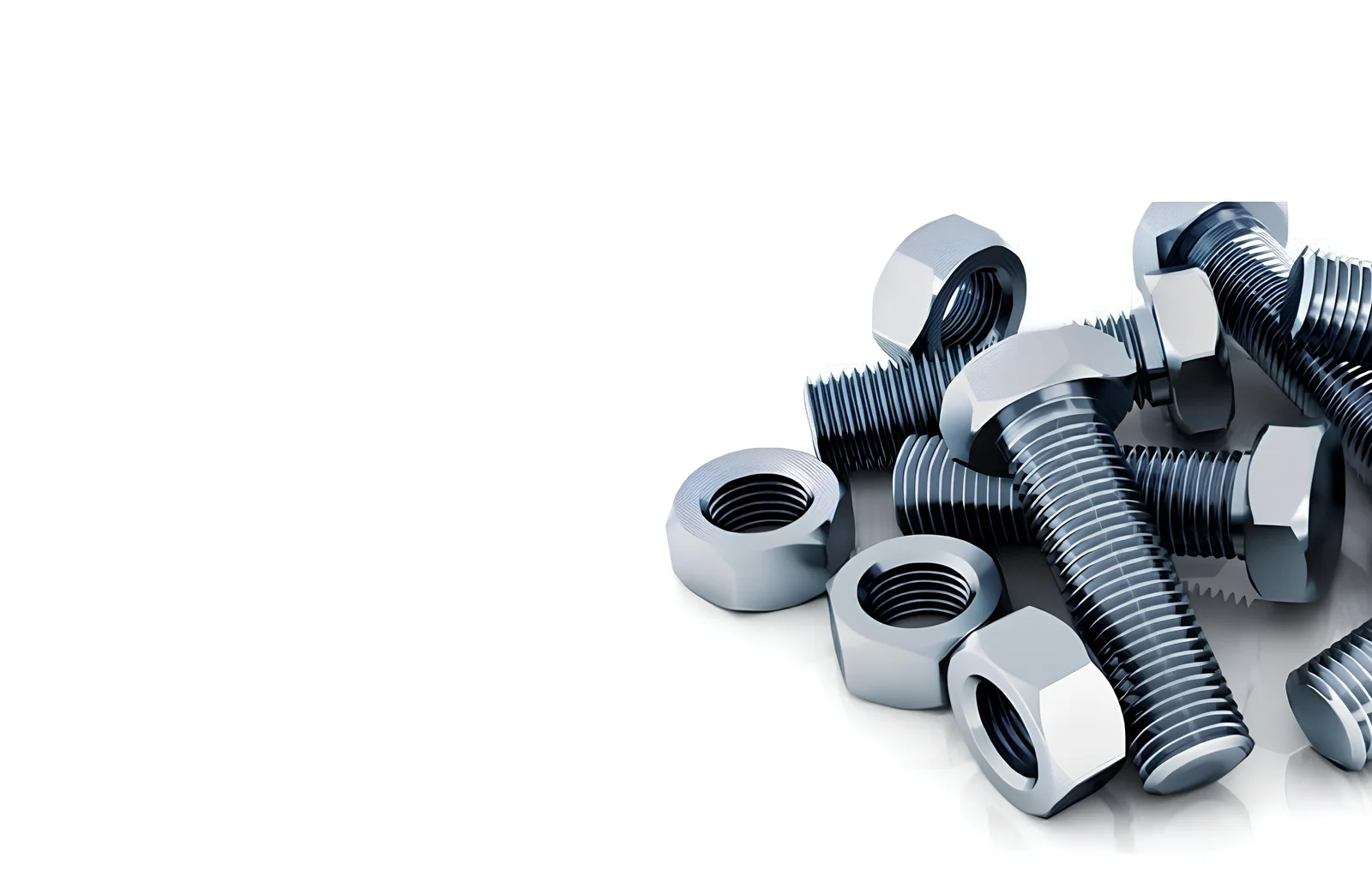 Complete Range of NUTS, SCREWS BOLTS